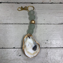 Blessing Beads Oyster Keychain