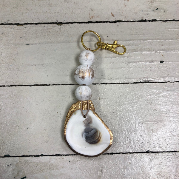 Blessing Beads Oyster Keychain