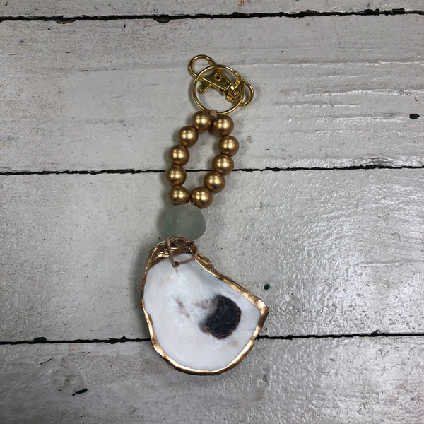 Blessing Beads Oyster Keychain