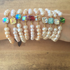 Pearl Stretch Bracelets