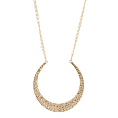 Jane Marie Gold Crescent Necklace