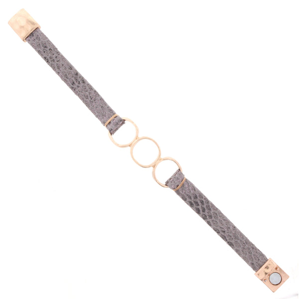 Jane Marie 3 Ring Magnetic Bracelet