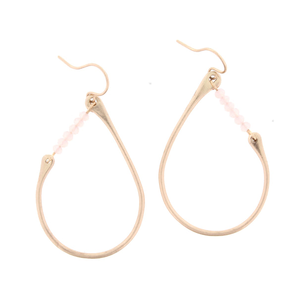 Jane Marie Side Accent Teardrop Earrings