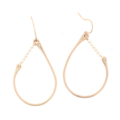 Jane Marie Side Accent Teardrop Earrings