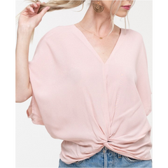 Knotted Front Top