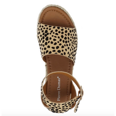 Topic Espadrille Platform Sandal in Cheetah