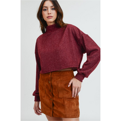 Molly Mock Neck Top