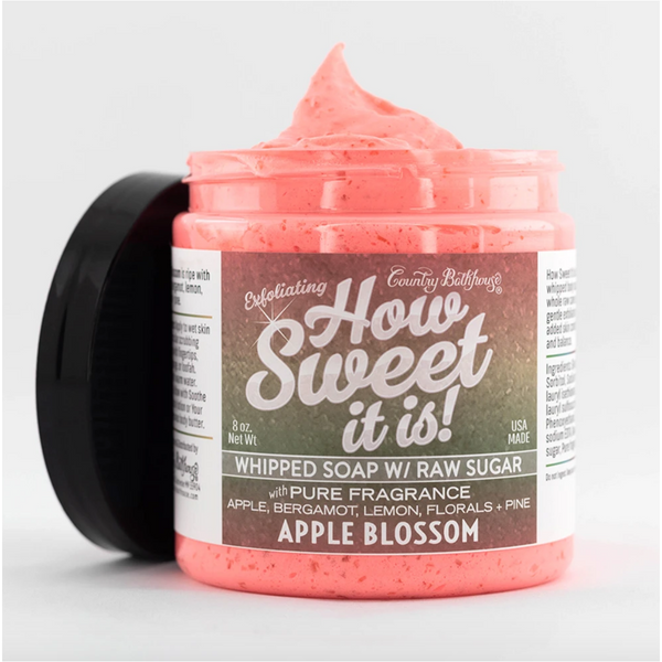 How Sweet It Is Whipped Soap with Raw Sugar