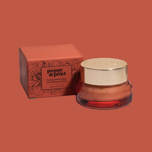 Poppy and Pout Lip Scrubs