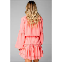 Buddy Love Zozo Dress in Coral