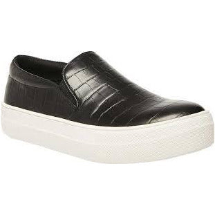 Steve Madden Gills Black Crocodile