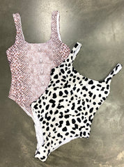 Animal Print One Piece Swimsuits