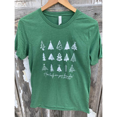 Christmas Trees Little Bird Tee