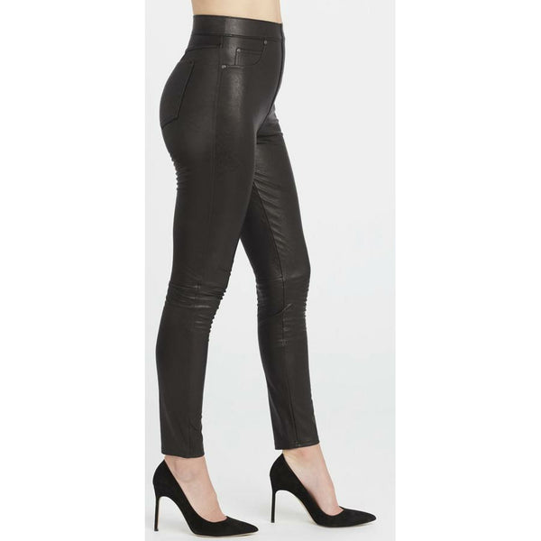 Spanx Leather Like Ankle Skinny Pants