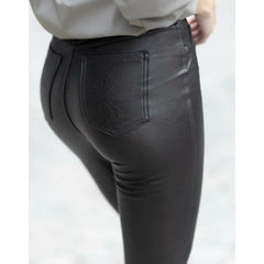 Spanx Leather Like Ankle Skinny Pants