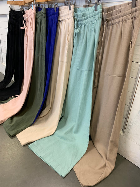 Augusta Linen Pants