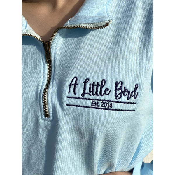 Little Bird Boutique Logo Quarter Zip Jacket