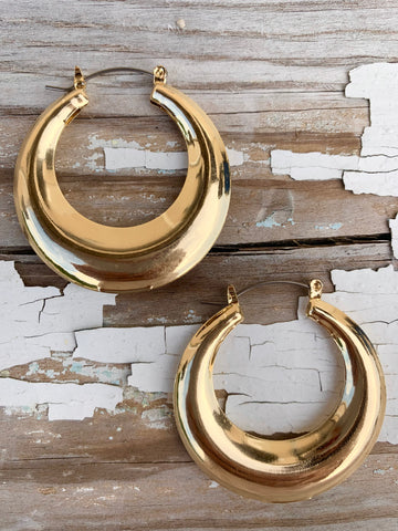 Milstead Gold Hoop Earring